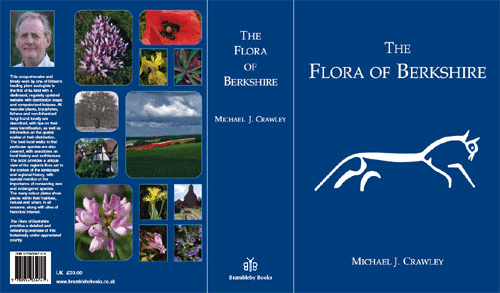 Book cover "The flora of Berkshire"